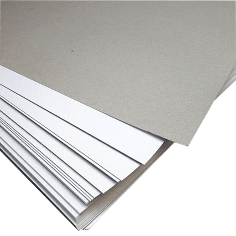 CCNB paper, one side white color, one side grey color