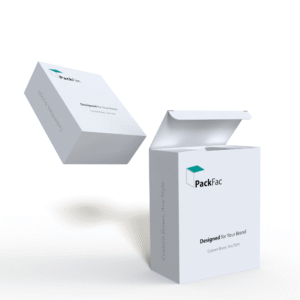 custom folding box designed for consumer packaging