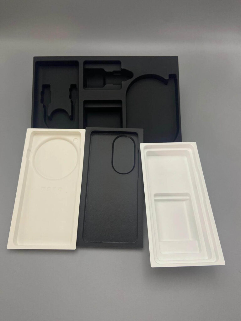 black and white color blister tray