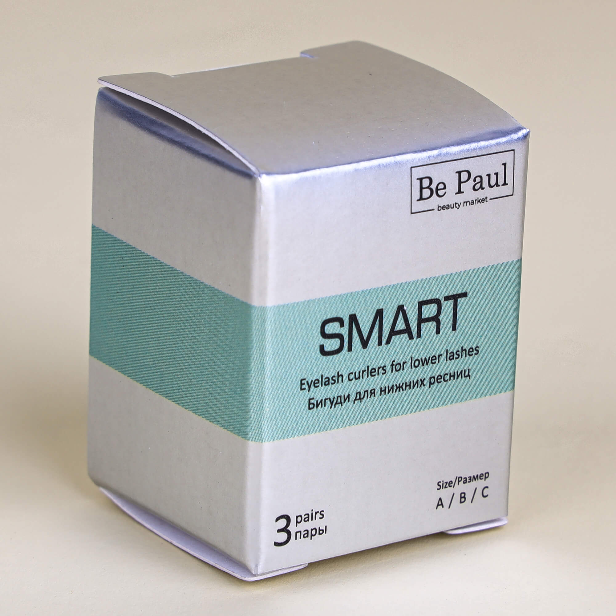 Premium folding box with custom design for luxury eyelash products